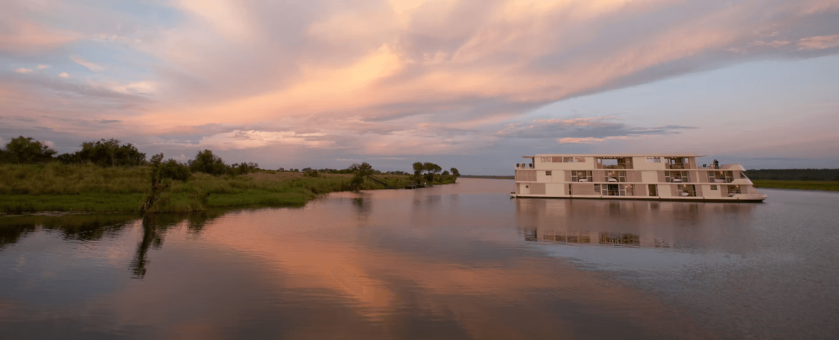 river cruise on chobe river